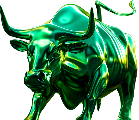 Green bull